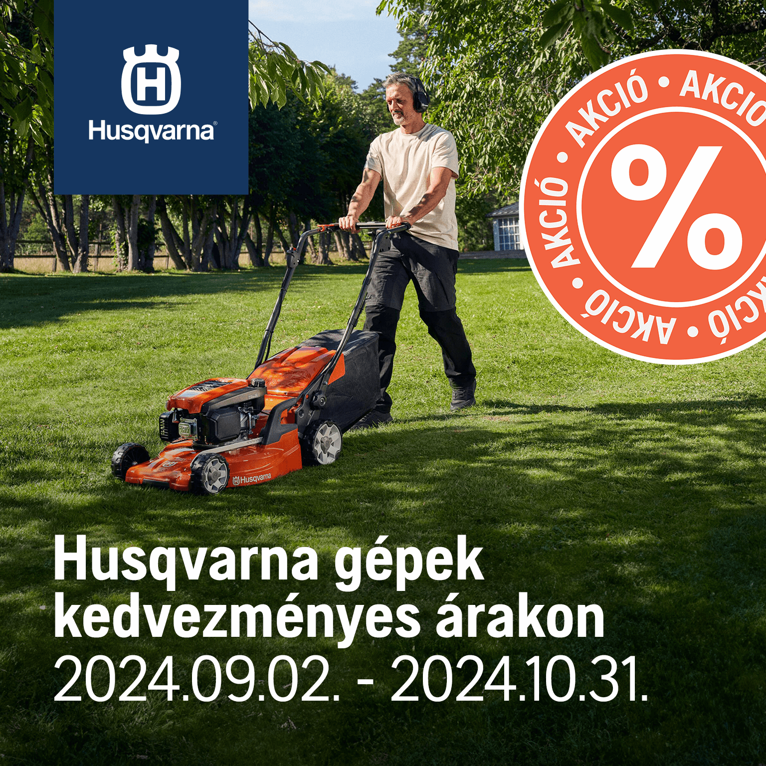 Husqvarna őszi akcó